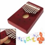 10-Key Kalimba Thumb Piano Pine Body Education Toy for Adult Kids