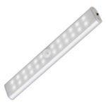 24-LED USB Rechargeable Motion Sensor Closet Light Wireless Under Cabinet Lamp Counter Light – Cold White Light