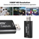 USB 2.0 HDMI Mobile Game HD Camera Recording Box PC Live Broadcast Mini Video Capture Card