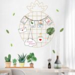 FANXI FX64152 Grid Iron Frame Cartoon Wallpaper Kindergarten Classroom Bedroom Decor Wall Sticker