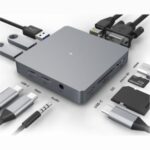 11 in 1 Type-C to Network Card Laptop Multi-function HD USB 3.1 HUB Docking Station