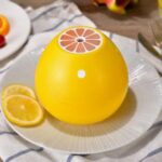 USB Grapefruit Humidifier Mini Silent Atomizer – Yellow