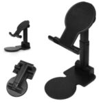 Folding Tablet Computer Folding Lifting Telescopic Aluminum Alloy Rod Mobile Phone Bracket – Black