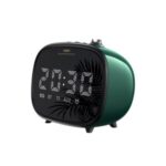 REMAX M52 2-IN-1 LED Clock Subwoofer Desktop Bluetooth Wireless Speaker – Green