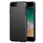 Quality PC + TPU Cell Phone Case for iPhone 8 Plus / iPhone 7 Plus 5.5-inch – Black