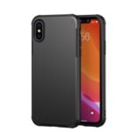 Quality PC + TPU Cell Phone Case for iPhone XS / X – Black