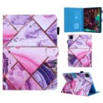 Pattern Printing Leather Card Holder Tablet Shell for iPad Pro 11-inch (2020)/(2018) – Geometric Pattern