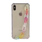 Bracelets Style Hand Strap Glitter Powder TPU Phone Cover for iPhone XS Max 6.5 inch – Styel A
