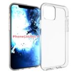 Clear TPU Anti-fingerprint Phone Cover for iPhone 12 5.4 inch