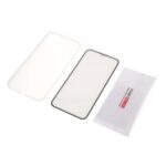 BX Ultra-thin Liquid Silicone Soft Case with Tempered Glass Screen Protector for iPhone 11 6.1 inch