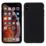 BX Ultra-thin Liquid Silicone Shell Case for iPhone XS Max 6.5 inch – Black