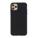 BX Ultra-thin Liquid Silicone Cell Phone Case for iPhone 11 Pro 5.8 inch – Black