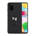 Detachable PC + TPU Combo Case with Kickstand Protection Cover for Samsung Galaxy A41 (Global Version) – Black