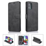 Extreme Series TPU + PU Leather Protective Shell for Samsung Galaxy A51 SM-A515 – Black