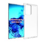 Clear Shockproof Anti-slip TPU Phone Case for Samsung Galaxy Note20+ 5G