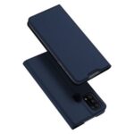DUX DUCIS Skin Pro Series Card Slot PU Leather Phone Case for Samsung Galaxy M31 – Blue