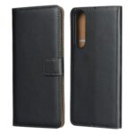 Genuine Leather TPU Wallet Stand Phone Casing for Sony Xperia 1 II