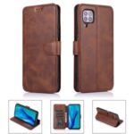 Extreme Series Folio PU Leather Case for Huawei P40 lite 4G/nova 6 SE/Nova 7i – Brown