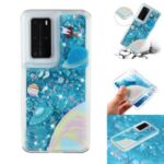 Pattern Printing Glitter Powder Quicksand TPU Case for Huawei P40 Pro – Cosmic Space