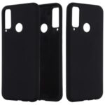 Liquid Silicone Cool Back Case for Honor Play 4T – Black