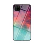 Starry Sky Pattern Tempered Glass + PC + TPU Hybrid Case for Huawei Y5P – Color Sky