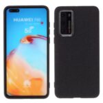Double-sided Matte TPU Stylish Case for Huawei P40 – Black