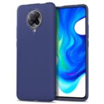 Jazz Series Twill Texture Shell TPU Protection Case for Xiaomi Poco F2 Pro/Redmi K30 Pro – Blue
