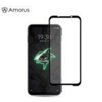 AMORUS Full Glue Full Cover Silk Printing Tempered Glass  Screen Film for Xiaomi Black Shark 3 Pro – Black