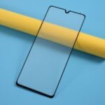 For Samsung Galaxy A41 (Global Version) Full Covering Silk Printing Tempered Glass Screen Film (Edge Glue)