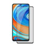 HAT PRINCE 0.26mm 9H 6D Privacy Protection Full Screen Tempered Glass Screen Protector for Xiaomi Redmi Note 9S/9 Pro/9 Pro Max