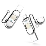 EAGET FU68 USB3.0+Type-C Flash Drive Fingerprint Encrypted USB Disk – 64GB