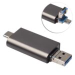 Type C + USB3.0 + Micro USB 3 in 1 OTG Card Reader SD Micro SD SDXC SDHX Memory Card Reader