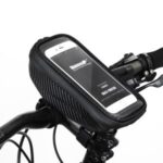 RHINOWALK Waterproof Top Tube Frame Bag Bicycle HandleBar Bag with Touch Screen
