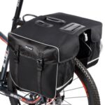 WEST BIKING 30L Bicycle Rear Seat Bag Waterproof Double Side Bike Bag