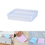 Transparent Mask Storage Box Portable Mask Container Box Carry Case