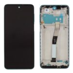 OEM LCD Screen and Digitizer Assembly + Frame Repair Part for Xiaomi Redmi Note 9S – Blue