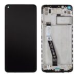 OEM LCD Screen and Digitizer Assembly + Frame Part for Xiaomi Redmi Note 9/Redmi 10X 4G – Black