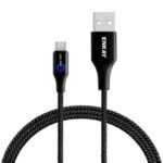HAT PRINCE ENKAY ENK-CB104 USB 2.0 to Type-C 2.4A 1m Charging Data Sync Cord Cable – Black