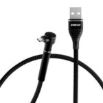 HAT PRINCE ENKAY ENK-CB305 USB 2.0 to Micro USB 2.4A 1m Charging Data Sync Cord Cable for Samsung HTC Huawei Etc – Black