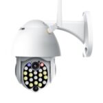 CP05-21 21-LED HD 1080P Wireless Remote WiFi CCTV IP Camera Webcam – US Plug