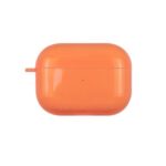 Solid Color TPU Protective Case for Apple AirPods Pro – Orange