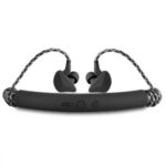 M12 Bone Conduction Headphones Wireless Bluetooth 5.0 Sports Headset – Black