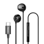 BASEUS Encok C06 Type-C Lateral In-ear Wired Earphone with Mic – Black