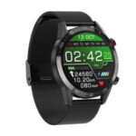 L13 Smart Watch Waterproof Wristband Blood Pressure Heart Rate Monitor Bluetooth Call Watch – Black