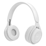 HiFi Stereo Wireless Bluetooth Headset Over Ear Headphone with Microphone – White