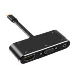 5 in 1 USB-C Hub Type – C to HDMI+VGA+3.5MM+USB3.0+PD