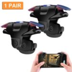 1 Pair Mobile Game Controller Trigger Cellphone Gaming Joystick 4 Fingers Operation Trigger