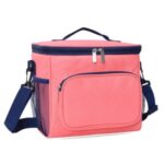 Lunch Bag Insulated Lunch Box Soft Cooler Cooling Tote for Adult Men Women – Pink