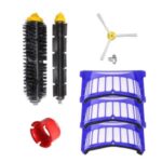 Brush Accessories Kit Set Compatible with I-robot 600 Vacuum Cleaner Robotic Sweeper Replacement Attachment Gadget Accessories for Housework Cleaning