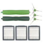 Brush Accessories Kit Set Compatible with I-robot 7 Vacuum Cleaner Robotic Sweeper Replacement Attachment Gadget Accessories( 3 * Side Brush + 3 * Filter Net + Main Brush) for Housework Cleaning